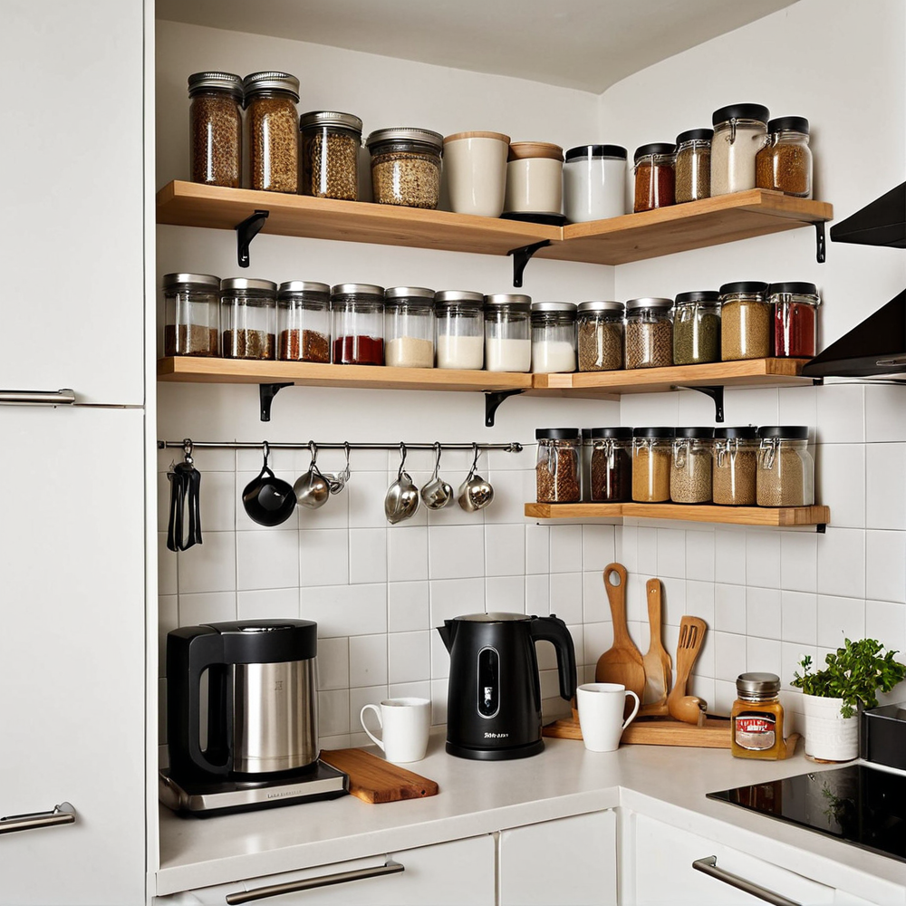 Optimiser un coin de cuisine pour gagner de la place facilement