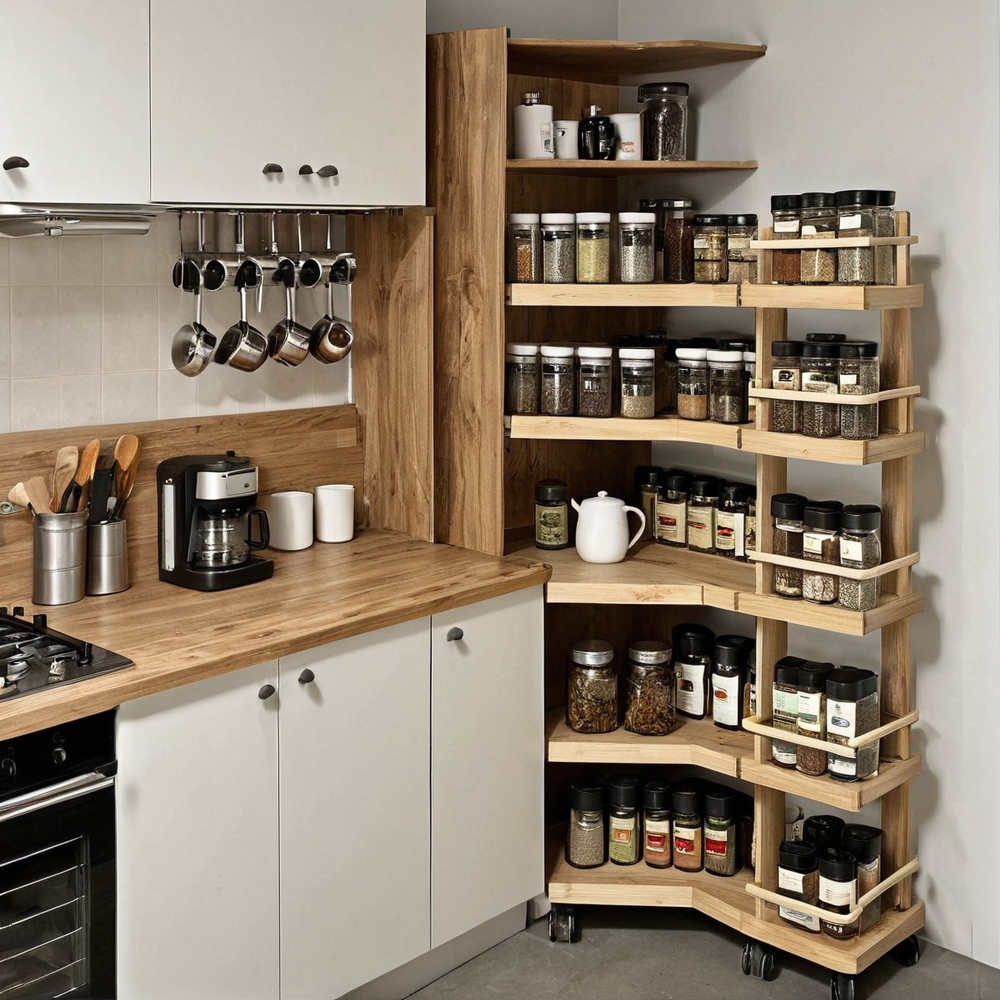 Gagner de la place en cuisine sans rien jeter