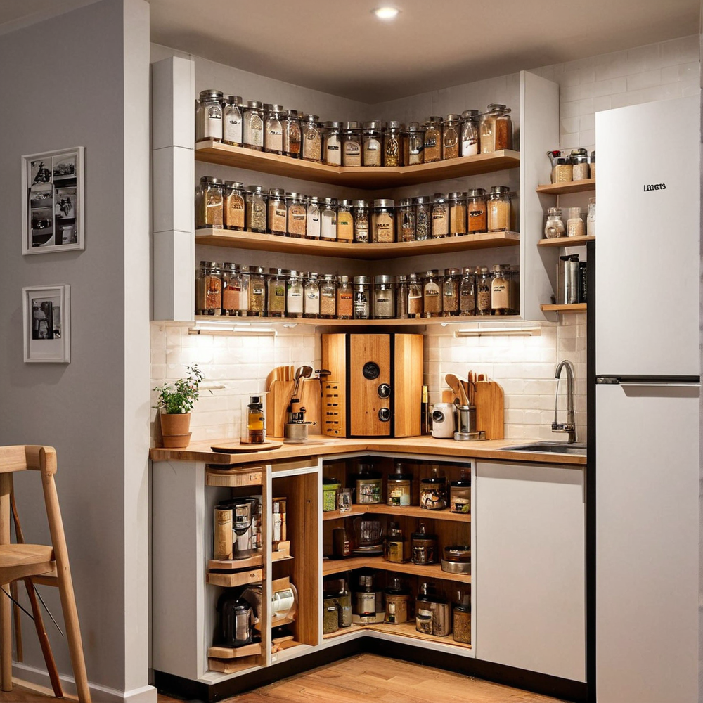 Rangement astucieux pour petite cuisine sans perdre de place
