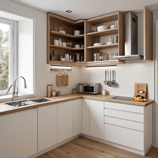 Optimiser une petite cuisine : astuces de rangement intelligentes