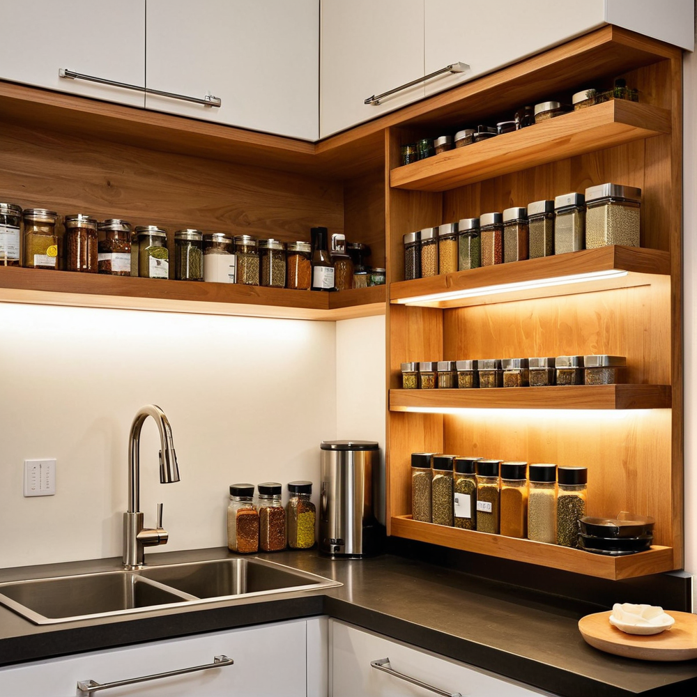 Optimiser un coin de cuisine pour gagner de la place facilement