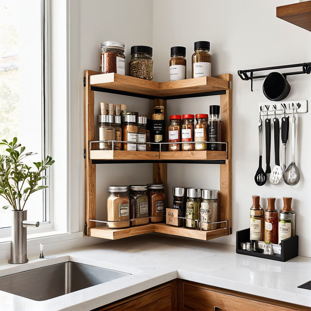 Optimiser un coin de cuisine inutilisé pour gagner de la place