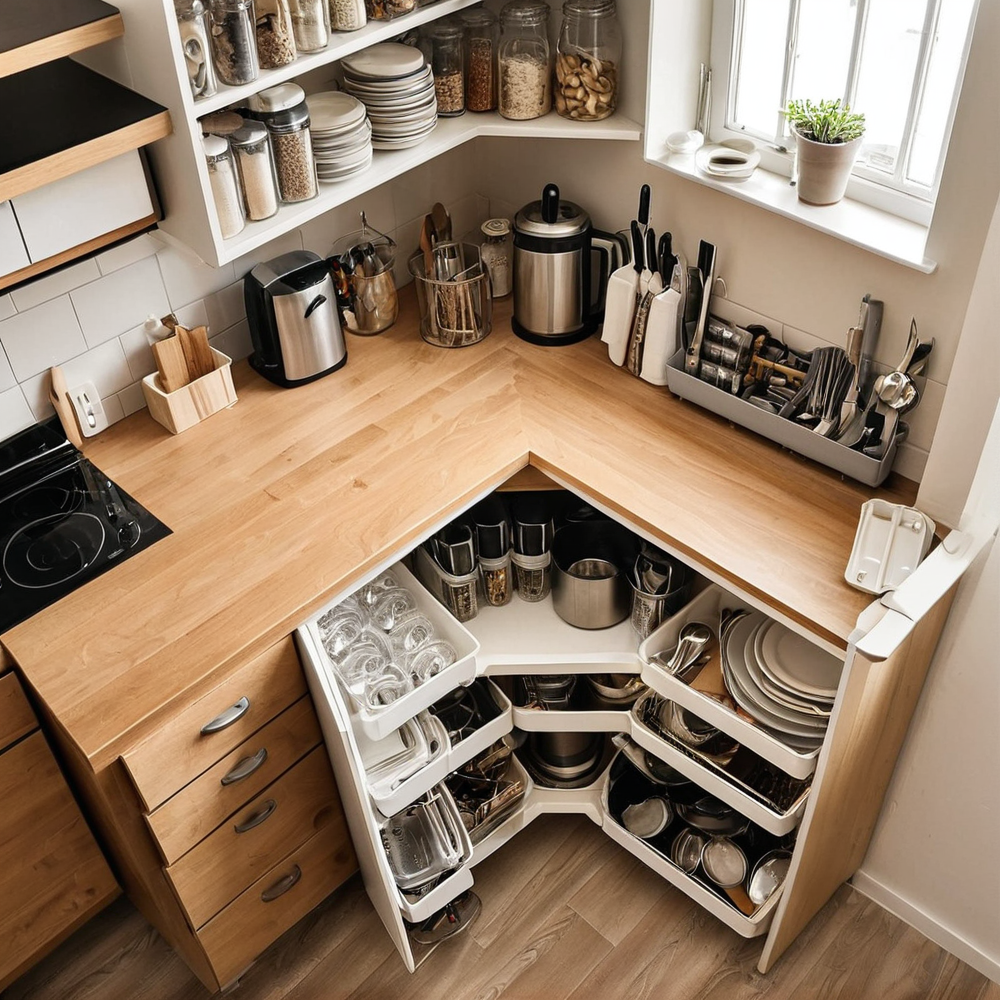 Gagner de la place dans une petite cuisine sans travaux