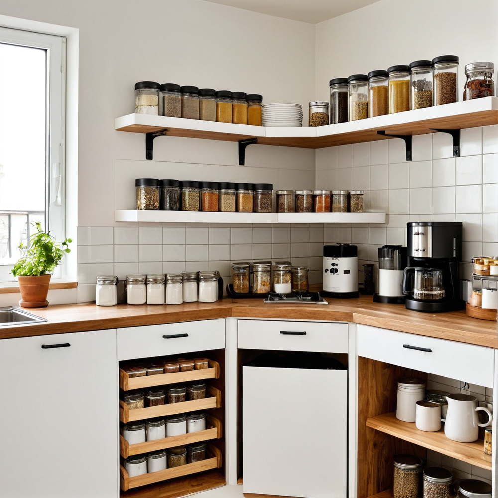 Optimiser un coin de cuisine pour gagner de la place facilement