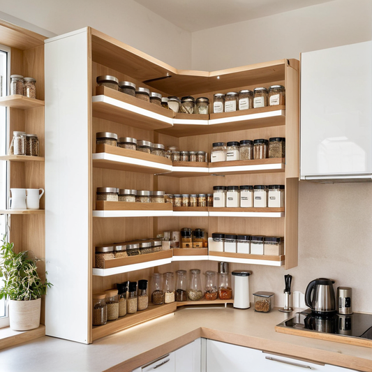 Optimiser les coins de cuisine pour gagner de la place facilement