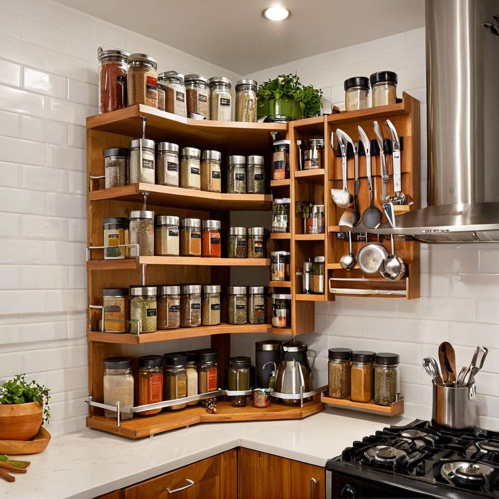 Gagner de la place en cuisine avec des accessoires malins