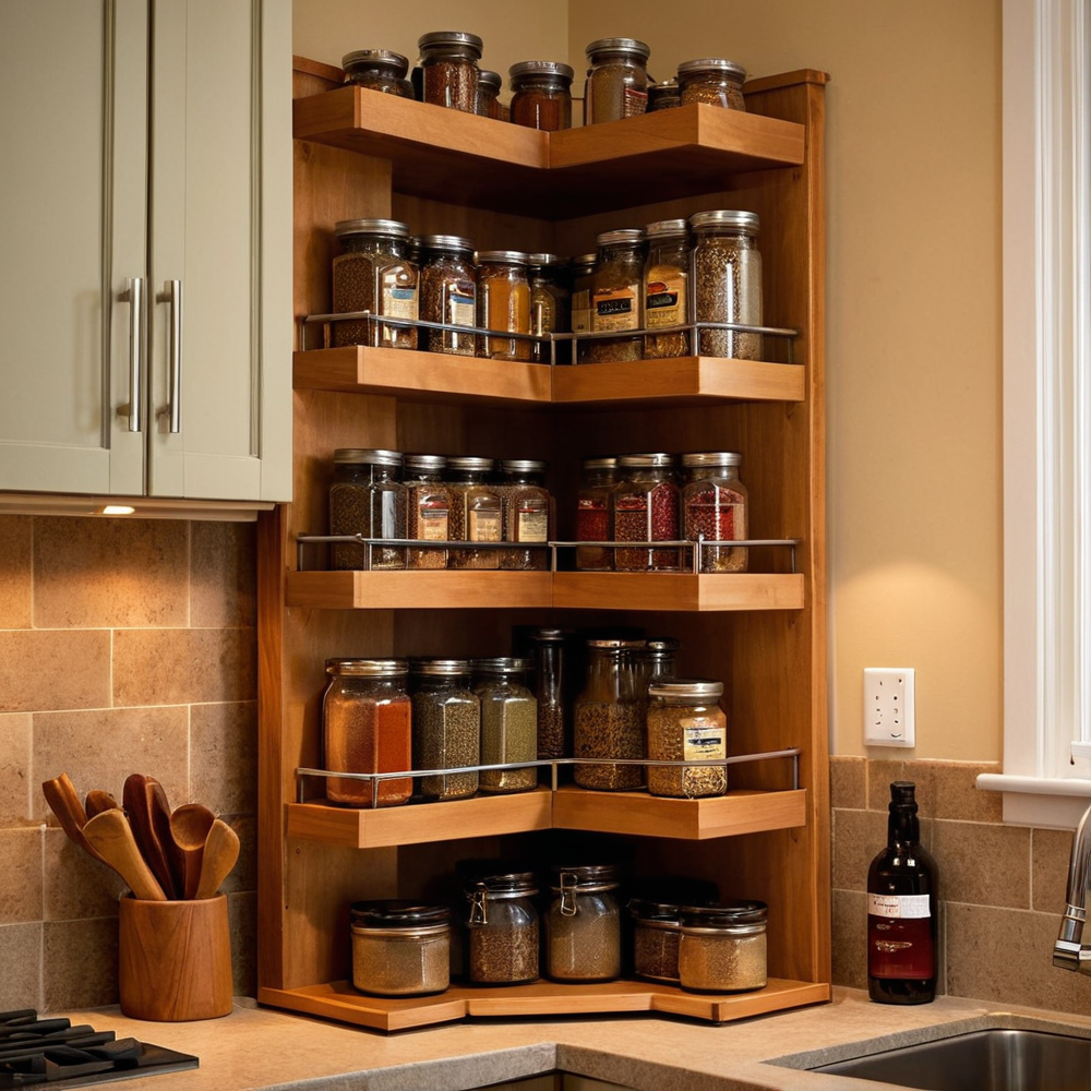Optimiser un coin cuisine perdu sans travaux avec rangements malins