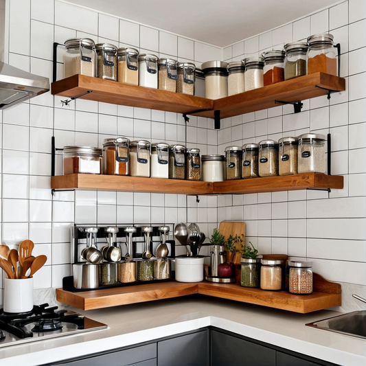 Optimiser une petite cuisine : solutions de rangement intelligentes