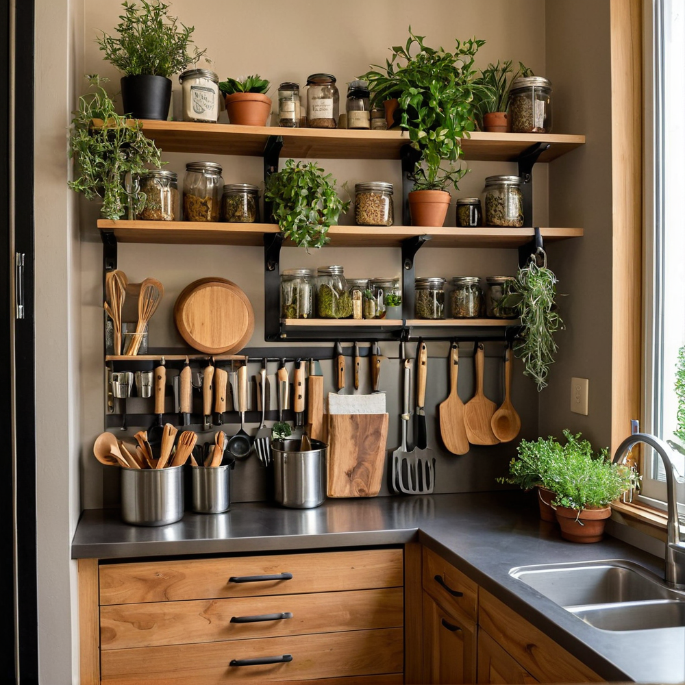 Rangement cuisine petite surface : idées pratiques pour gagner de la place avec style