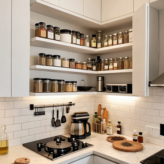 Rangement cuisine Amazon : les meilleures astuces et solutions pour optimiser un petit espace