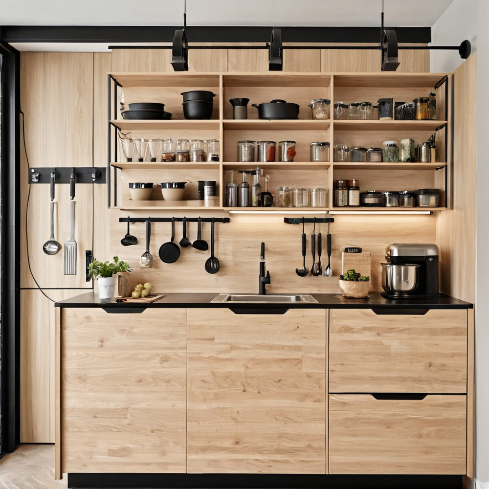 Rangement cuisine design : optimiser l’espace avec élégance et fonctionnalité