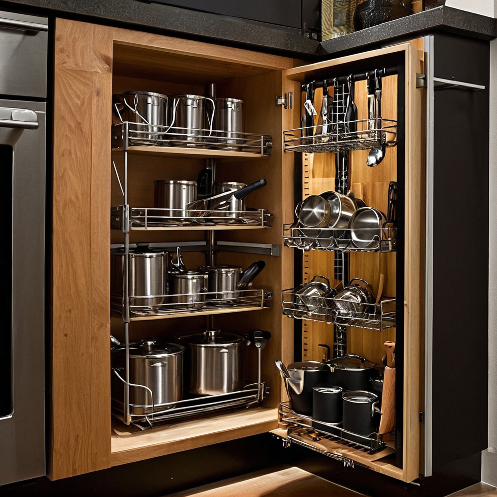 Rangement cuisine d’angle : astuces pratiques et idées gain de place pour optimiser chaque coin