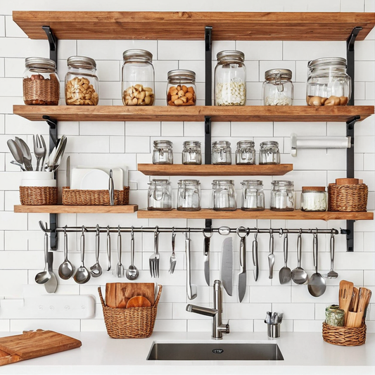 Astuce rangement cuisine pas cher : solutions pratiques et économiques pour optimiser l’espace