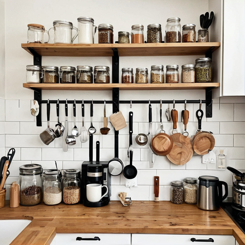 Astuce Rangement Cuisine IKEA : Optimiser Chaque Petit Espace avec Style et Fonctionnalité