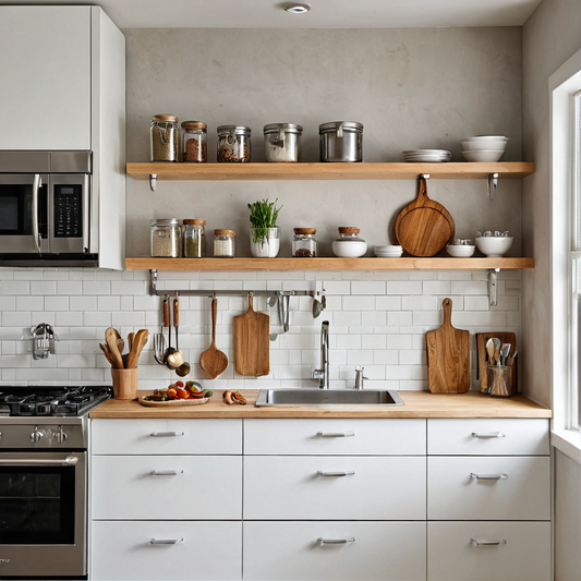 Astuce rangement cuisine minimaliste : idées pratiques pour optimiser l’espace et la sérénité