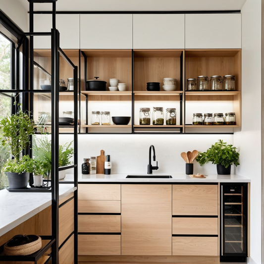 Astuce rangement cuisine design : allier élégance et gain de place dans les petits espaces