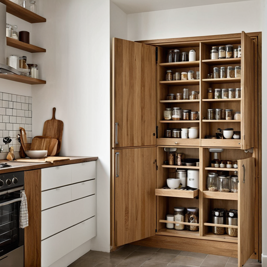 Astuce rangement cuisine coulissant : la solution gain de place idéale pour petites cuisines organisées