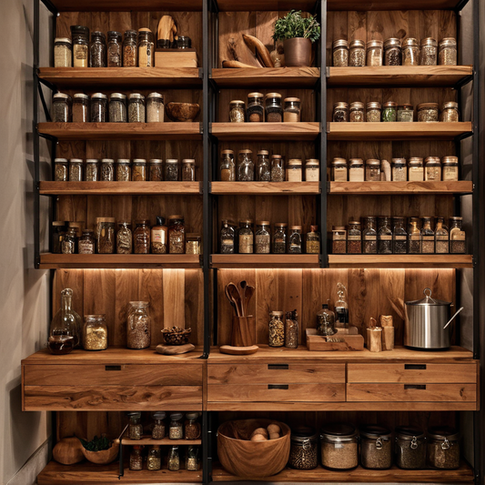 Idée rangement cuisine bois : astuces pratiques pour optimiser un petit espace avec élégance naturelle
