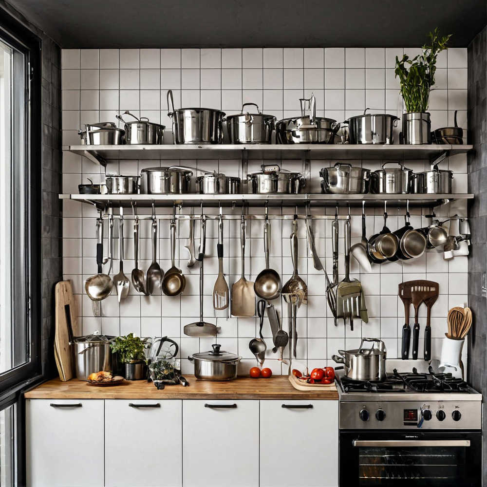 Idée rangement cuisine inox : astuces pratiques pour optimiser l’espace et le style