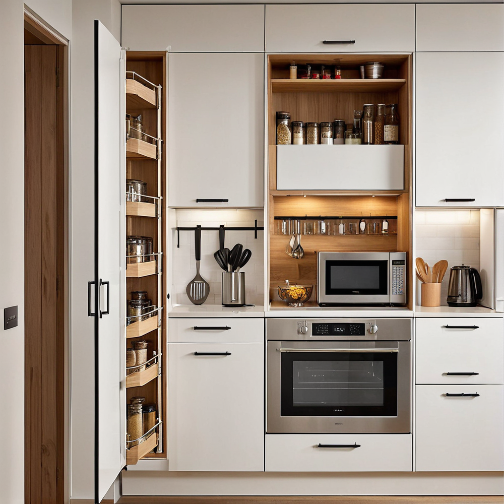 Meuble rangement cuisine petite surface : idées pratiques pour optimiser l’espace avec style