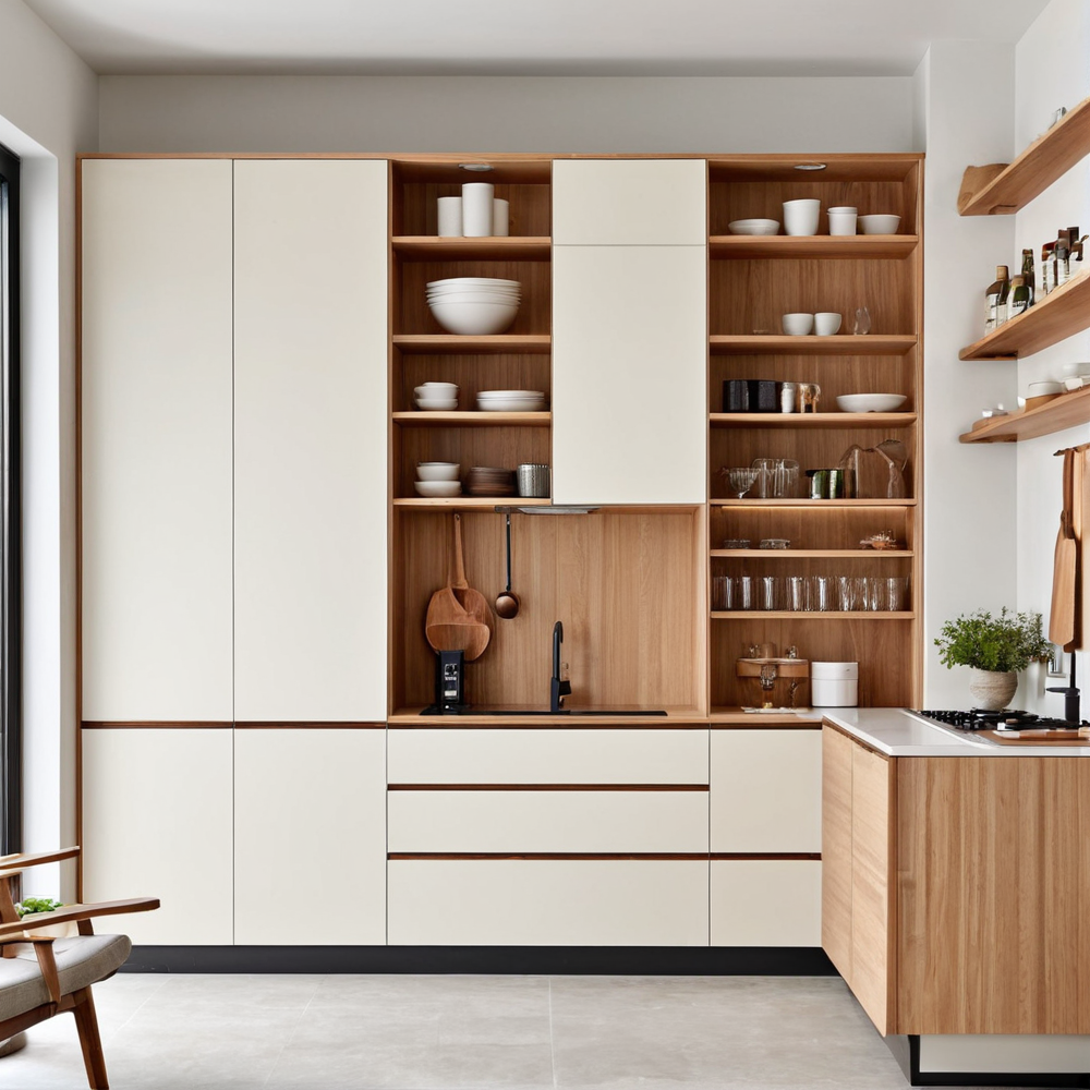 Meuble rangement cuisine moderne : optimiser l’espace avec style et praticité