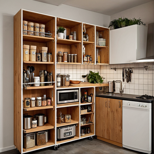 Meuble rangement cuisine petit budget : idées astucieuses pour optimiser un petit espace sans dépenser plus