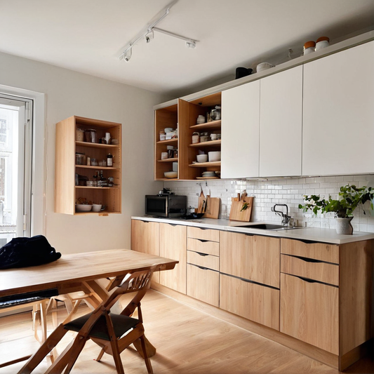 Meuble Rangement Cuisine Appartement : Optimiser l’Espace et la Fonctionnalité avec Style