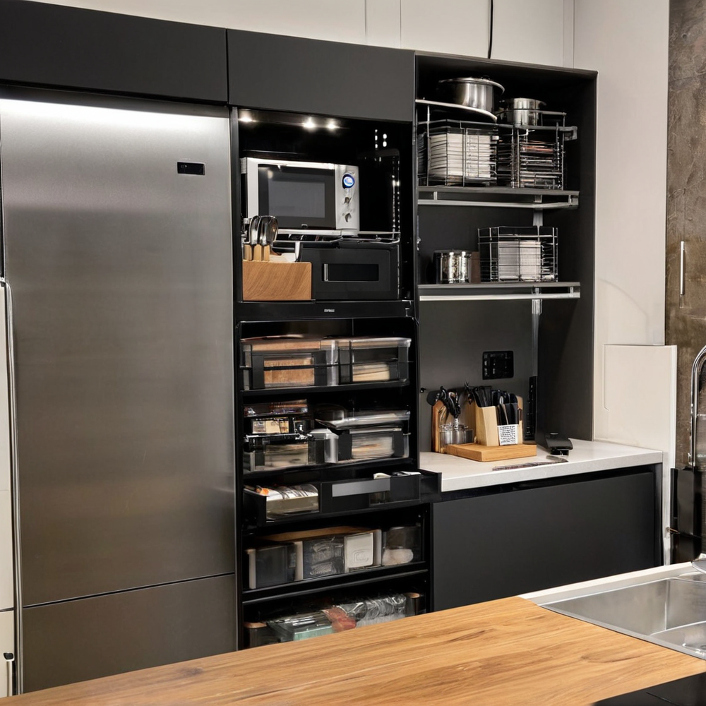 Organisateur cuisine moderne : combinez esthétique, praticité et gain de place
