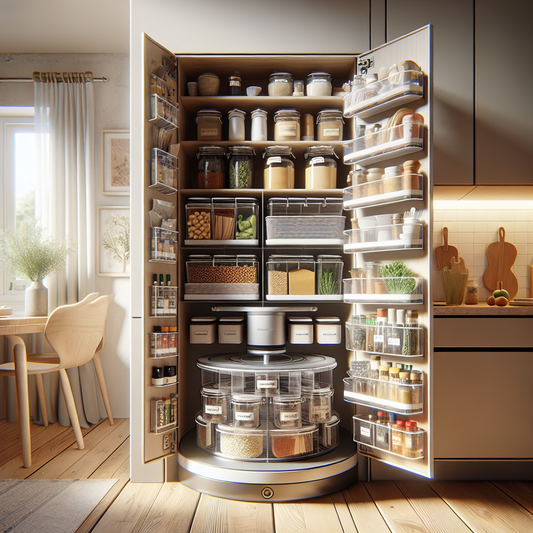 Optimiser un coin cuisine avec un plateau tournant astucieux