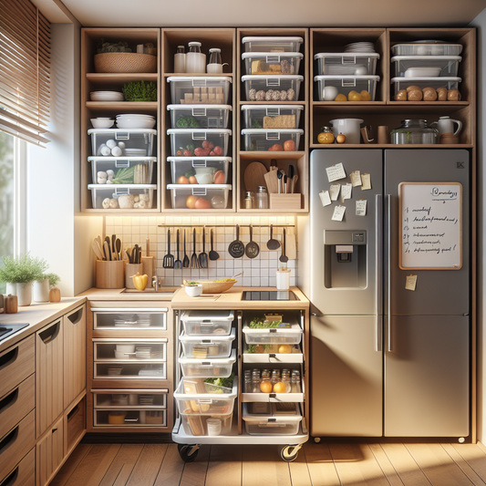 Meuble de cuisine mobile pour optimiser les petits espaces