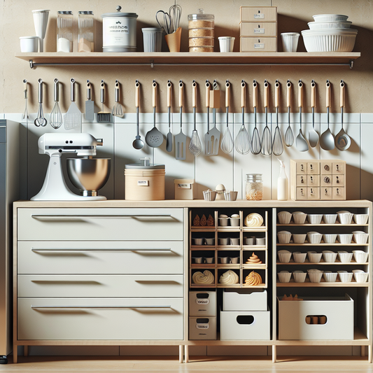 Rangement ustensiles pâtisserie : astuces pour une cuisine organisée