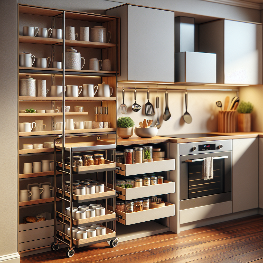 Petits rangements malins pour optimiser une cuisine encombrée