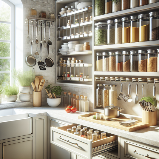 Rangement cuisine : gagner de la place et réduire le stress