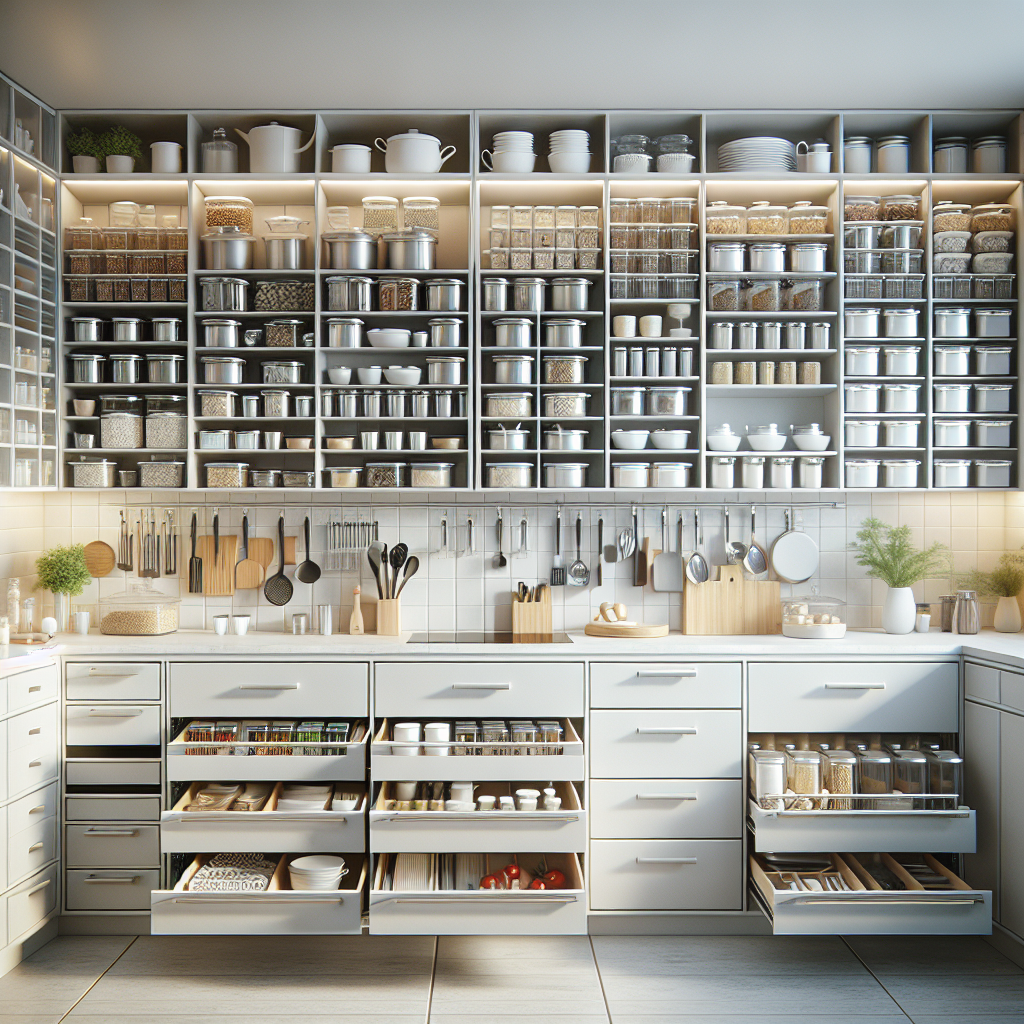 Rangement placard cuisine : optimiser l'espace et réduire le stress