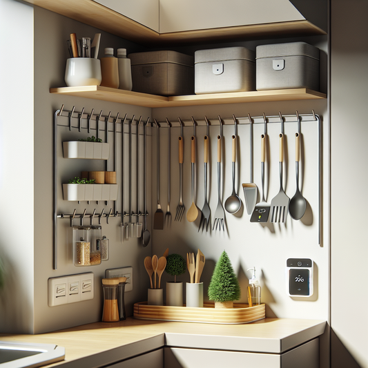 Optimiser un coin cuisine avec une étagère murale d’angle