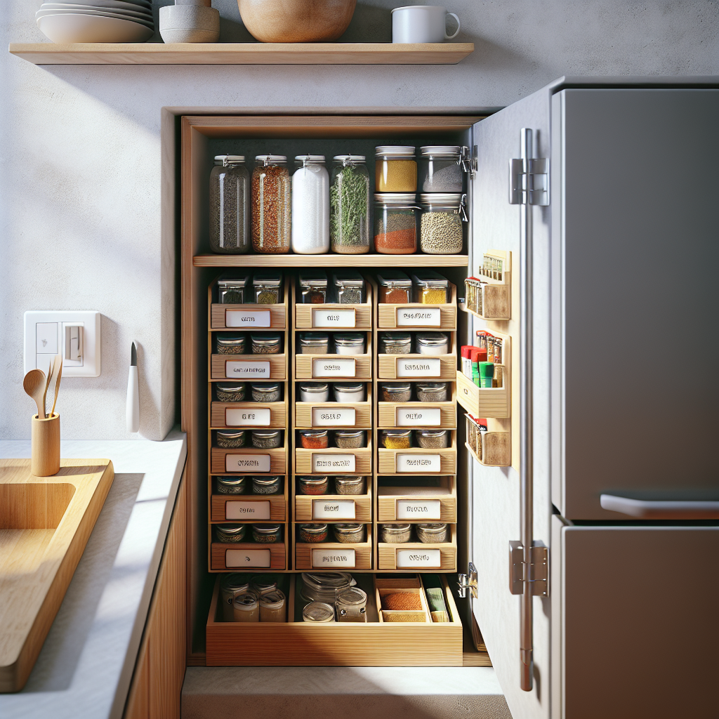 Organiser ses épices cuisine quand on manque de place