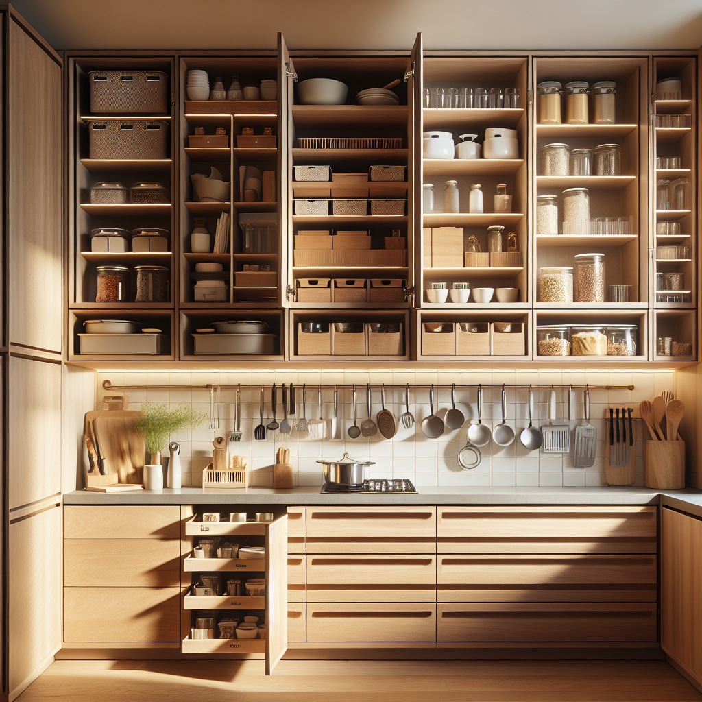 Rangement placard cuisine : astuces malines pour gagner de la place