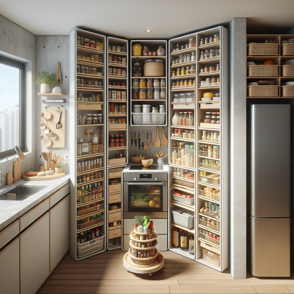 Rangement cuisine compacte : astuces gain de place sans perçage