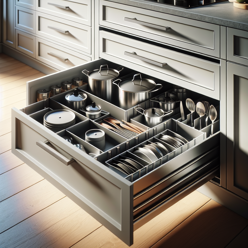 Rangement placards cuisine : gagnez de la place et du temps