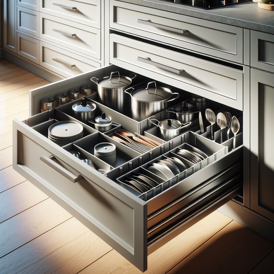 Rangement placards cuisine : gagnez de la place et du temps