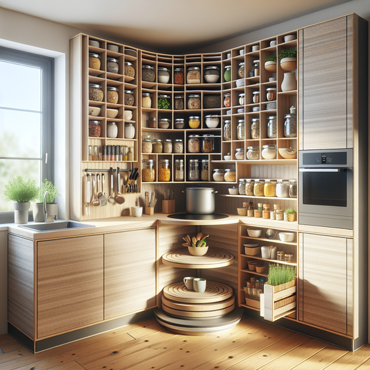 Optimiser les coins de cuisine pour gagner de la place
