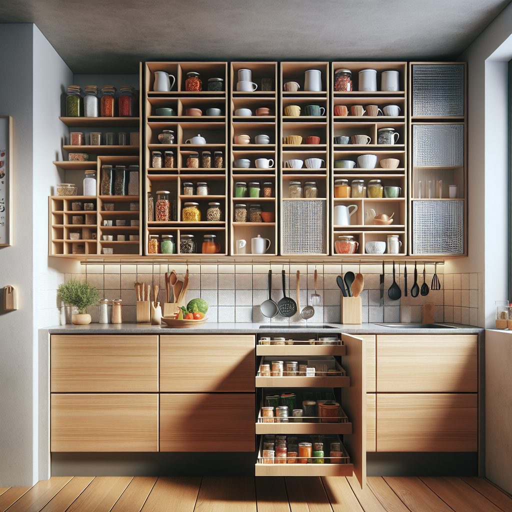 Rangement cuisine petite surface : gagnez de l’espace facilement