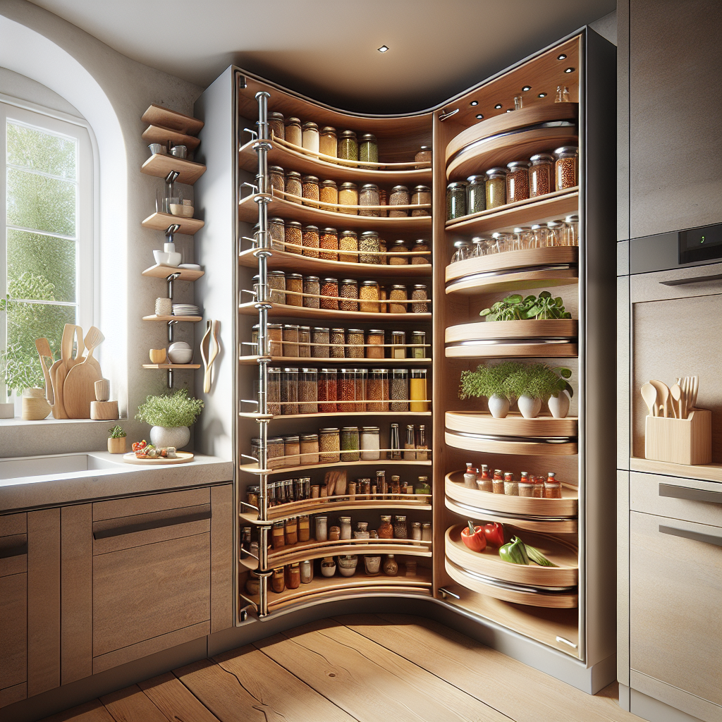 Optimiser une petite cuisine sans percer avec des rangements malins