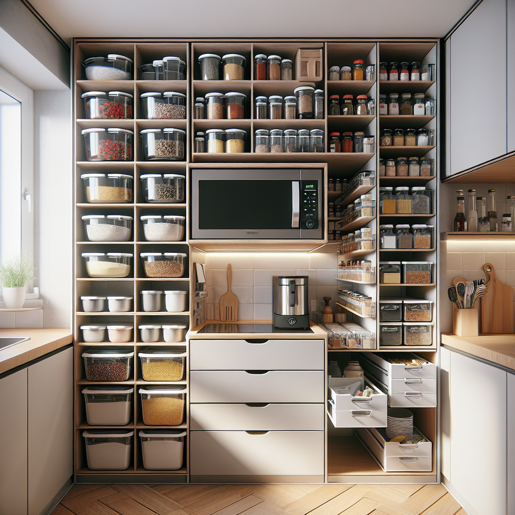 Rangement cuisine petit espace : astuces pour gagner de la place