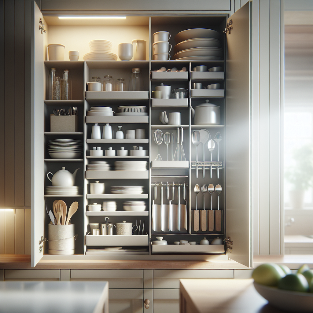 Optimiser ses placards de cuisine pour gagner de la place