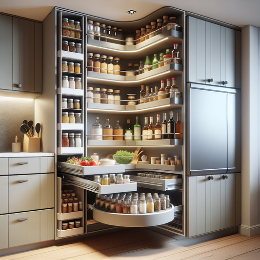 Optimiser les coins de cuisine pour gagner de la place