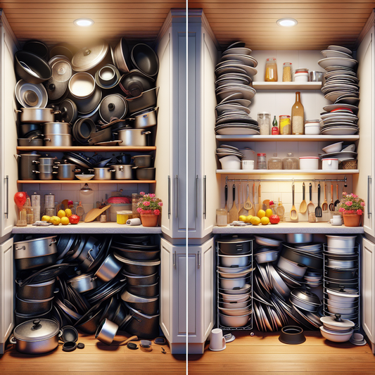 Rangement couvercles cuisine pour en finir avec le bazar