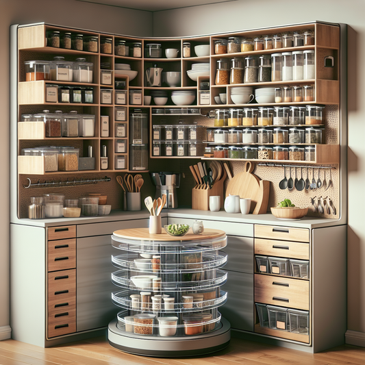 Rangement cuisine gain de place sans percer ni réorganiser