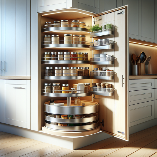 Plateau tournant pour placard de cuisine