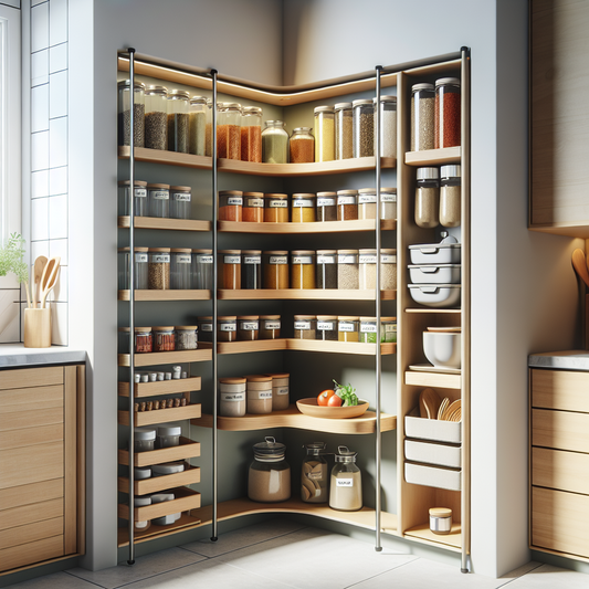 Gagner de la place en cuisine avec des rangements malins